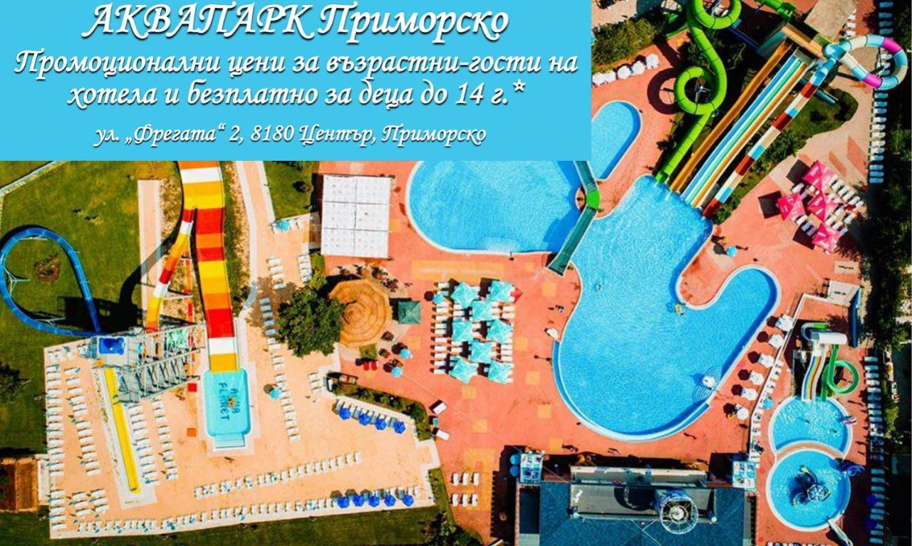 Perla Plaza Hotel Primorsko Extérieur photo